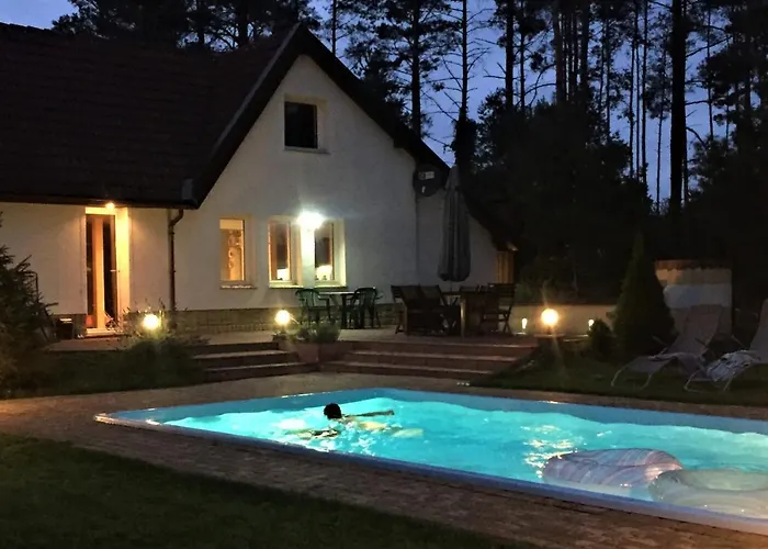 Dom Letniskowy Na Kaszubach Z Podgrzewanym Basenem Dom wakacyjny Ostrowite (Kartuzy)